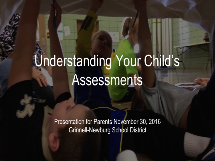 Understanding Your Child's Assessments